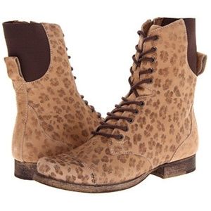 Matisse Leopard Print Boots